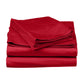 Flirty Red Flat Bedsheet Set