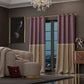 Royal Rouge Satin Curtain