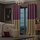 Royal Rouge Curtain with privacy lining