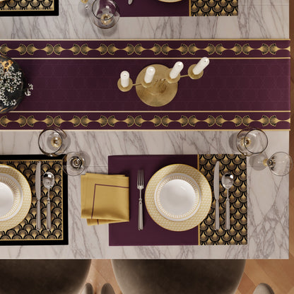 Merlot Gala Table Linen Set