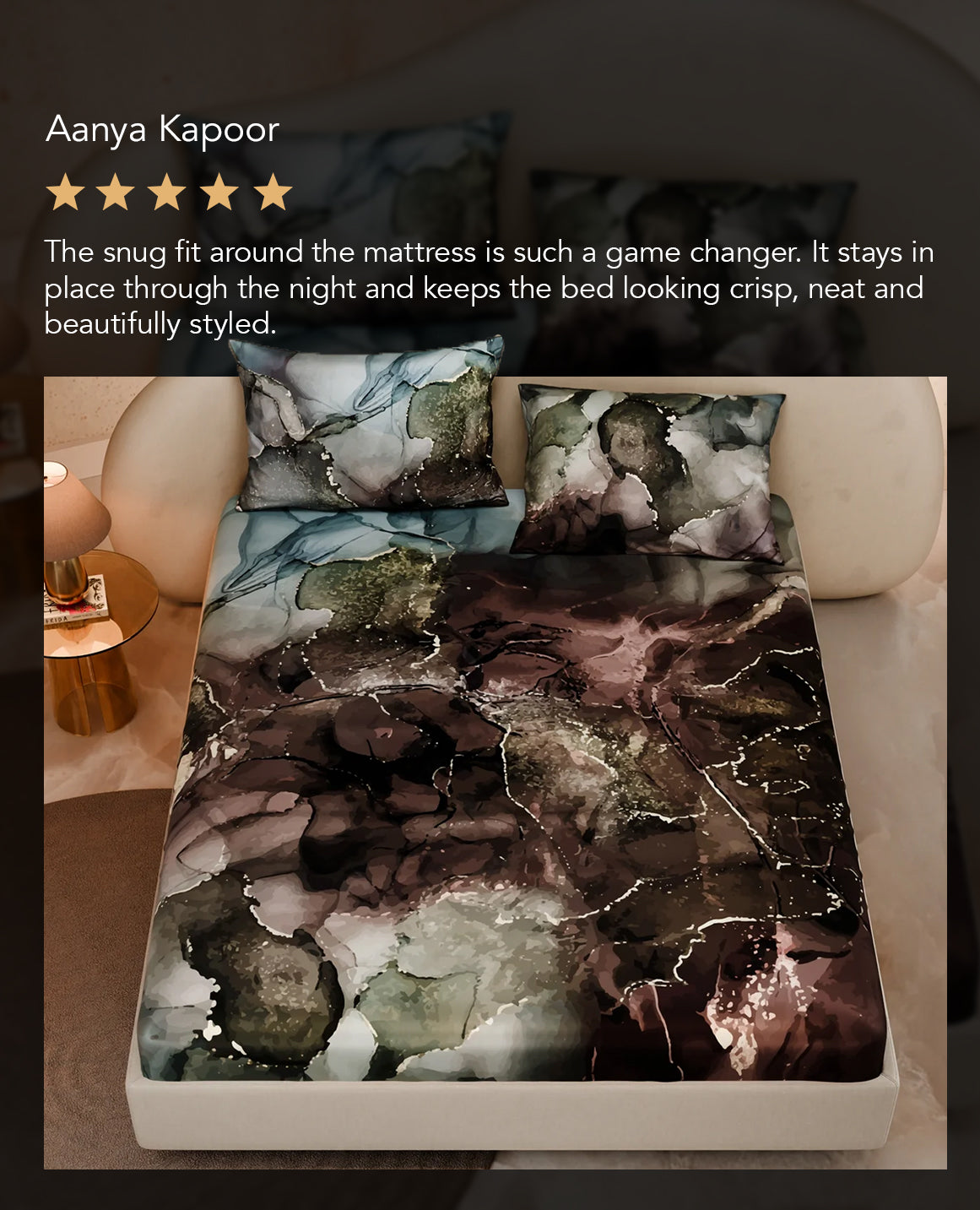 Dance of the Forest Fitted Bedsheet Set