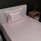 Blushing Pink Fitted Bedsheet Set