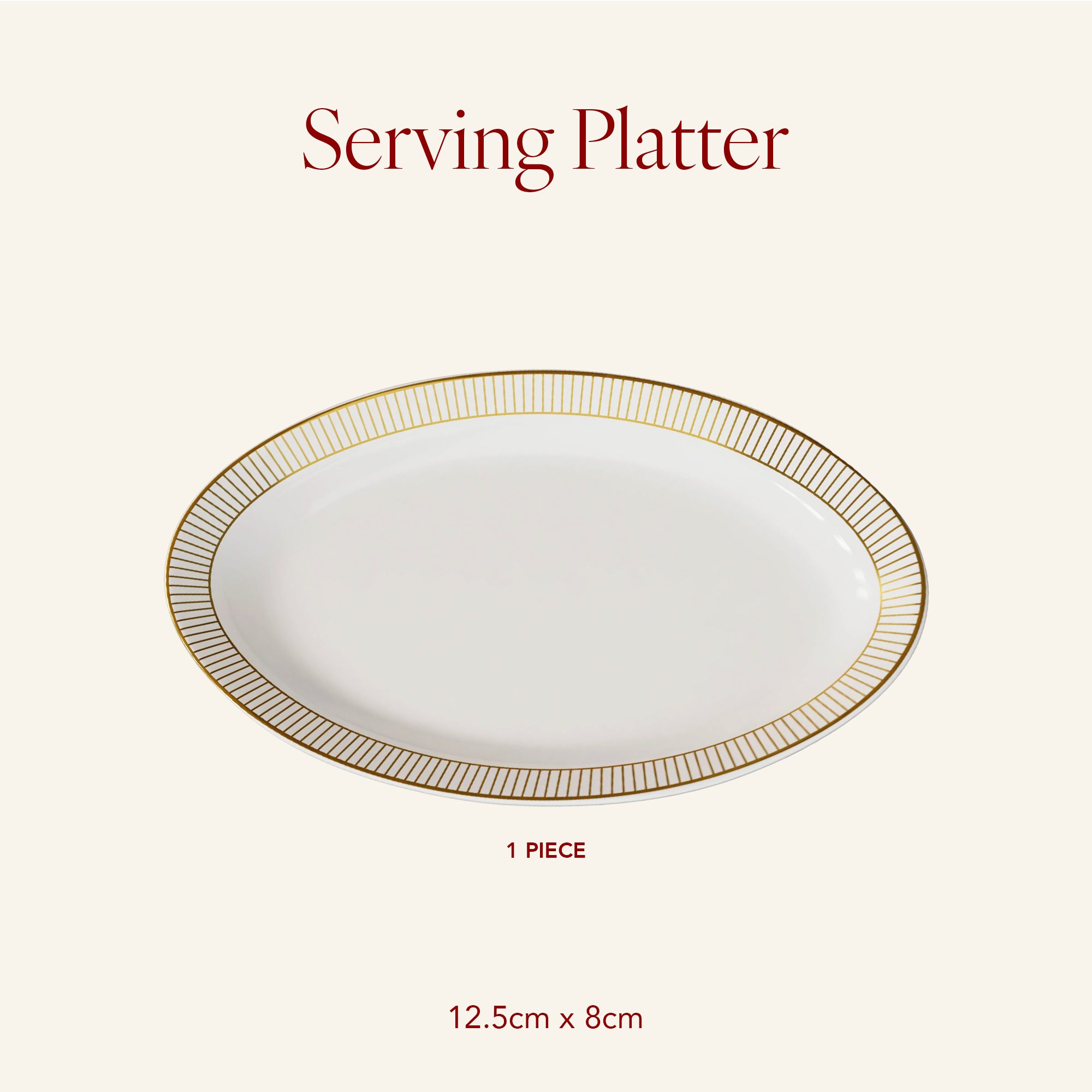 Cannes Glow - 1 pc Serving Platter
