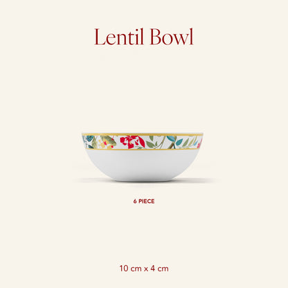 Chantilly Evening - 6pc Lentil Bowl Set