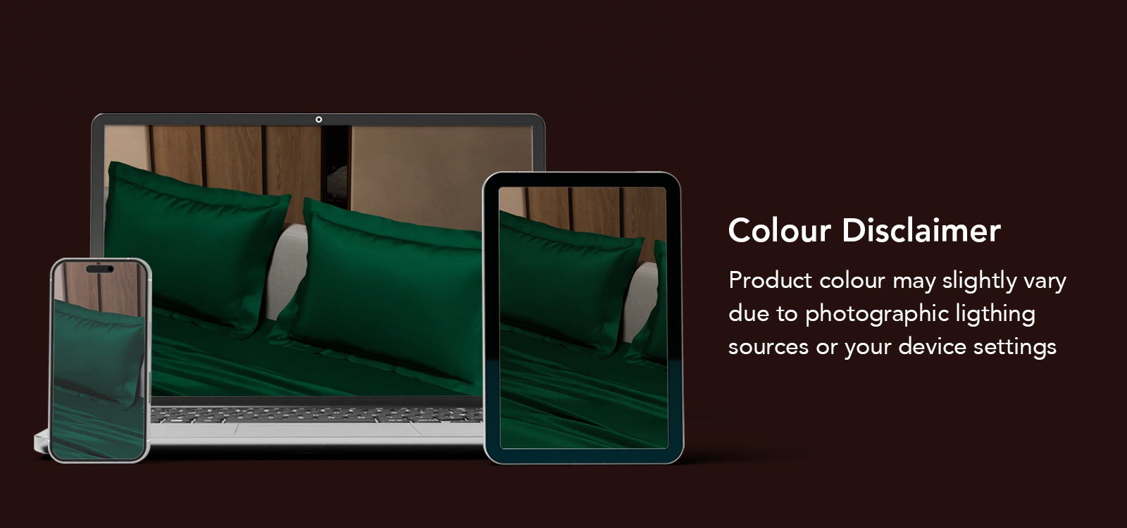 Color Disclaimer