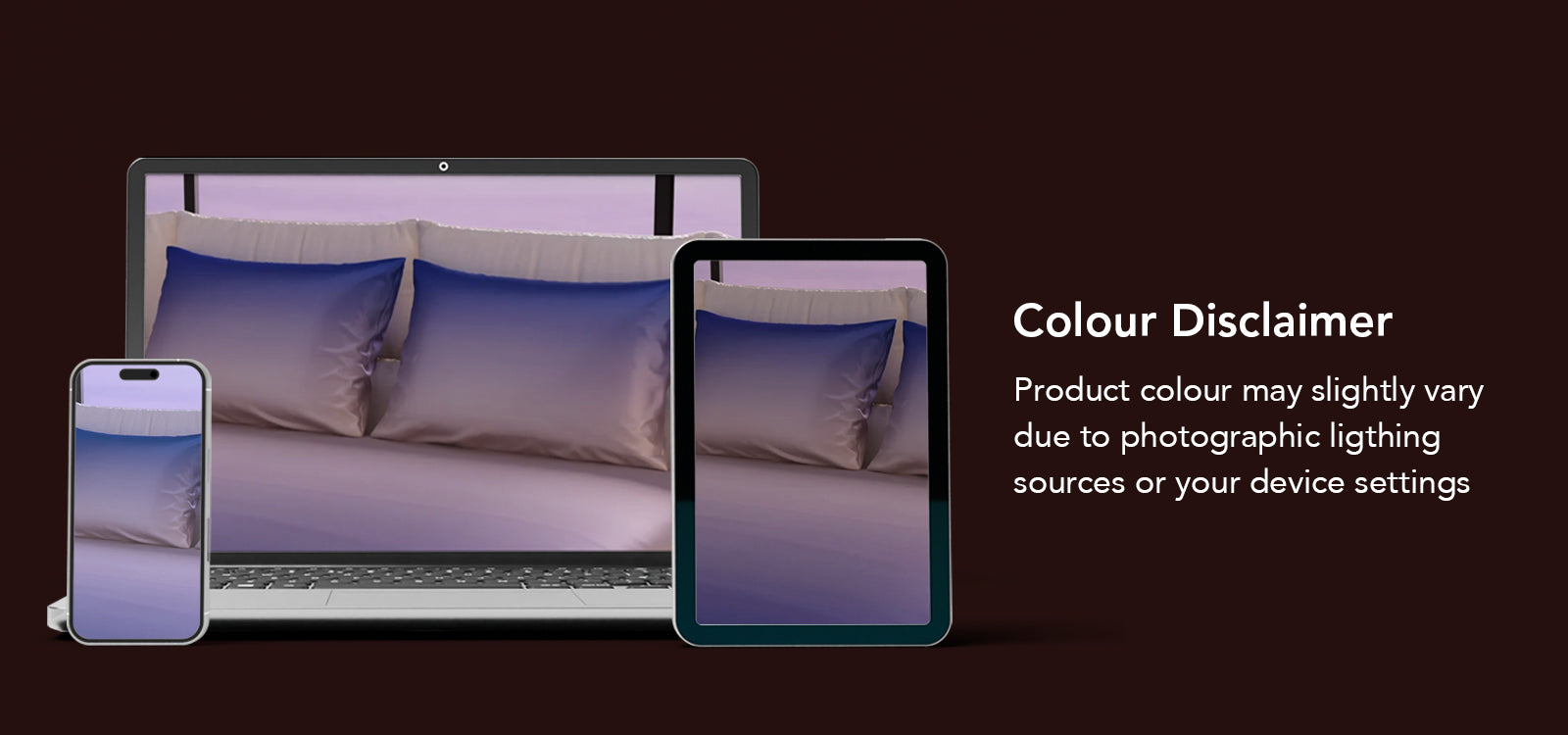 Color Disclaimer