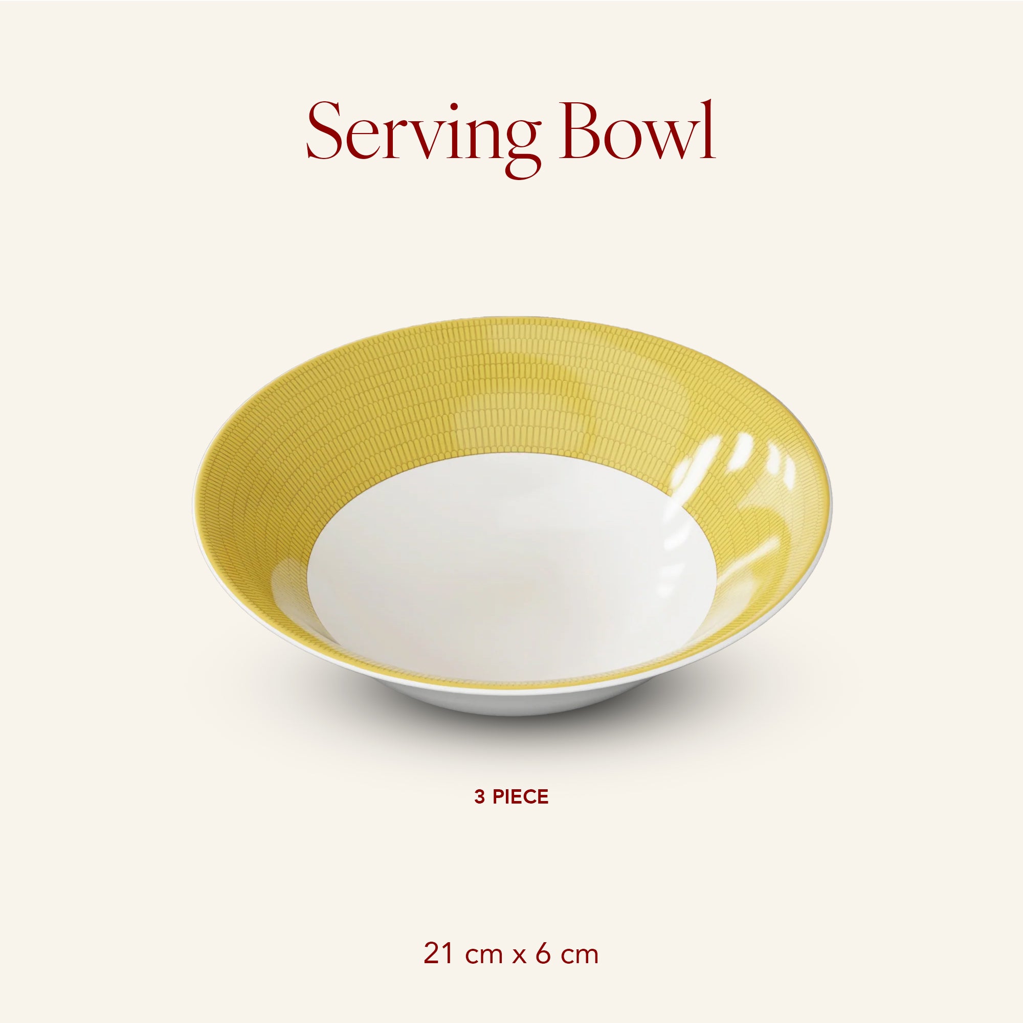 Marseille Mood - 3pc Serving Bowl Set