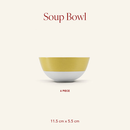Marseille Mood - 6pc Soup Bowl Set
