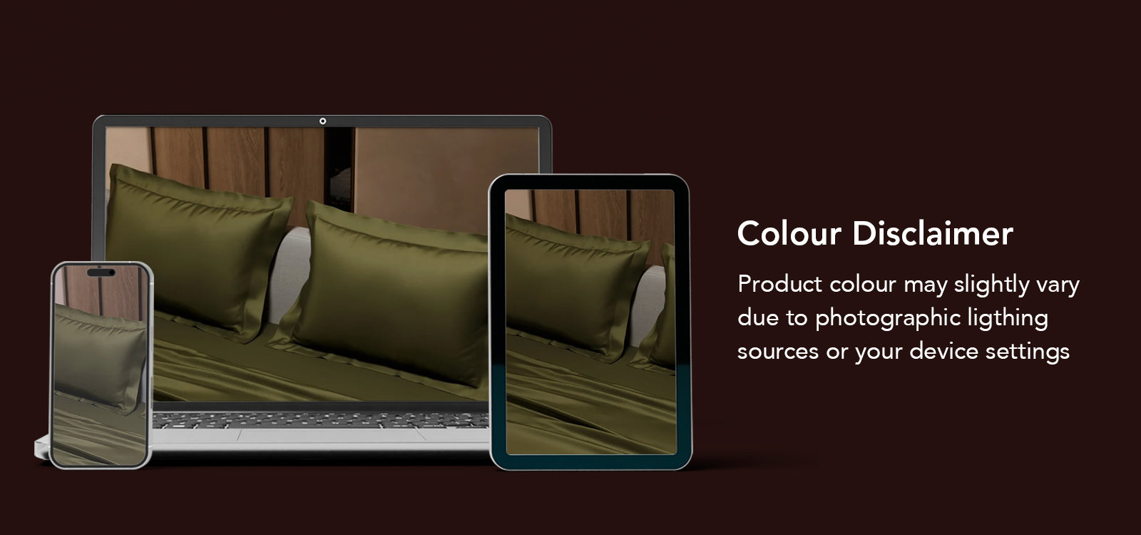 Color Disclaimer