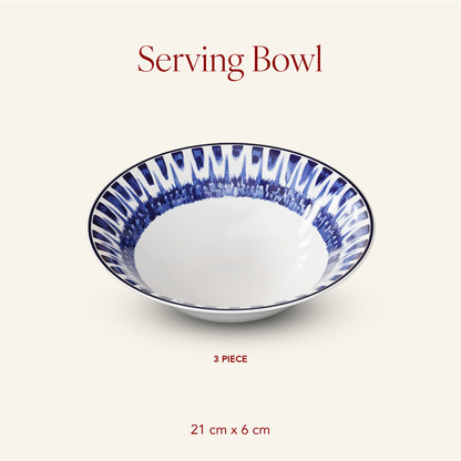 Paris Fleur - 3pc Serving Bowl Set