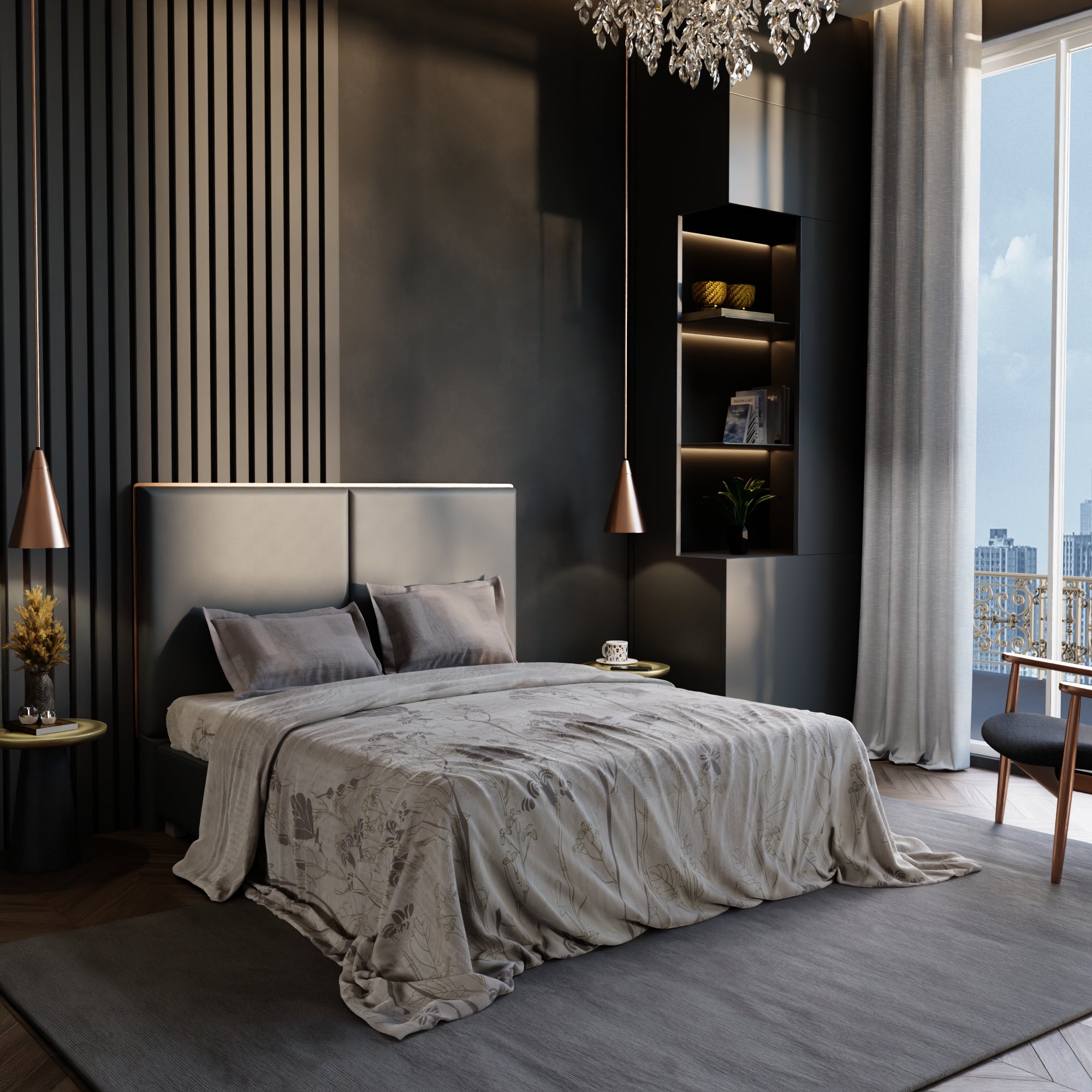 Hazel Ivy 100% Cotton Bedsheet Set