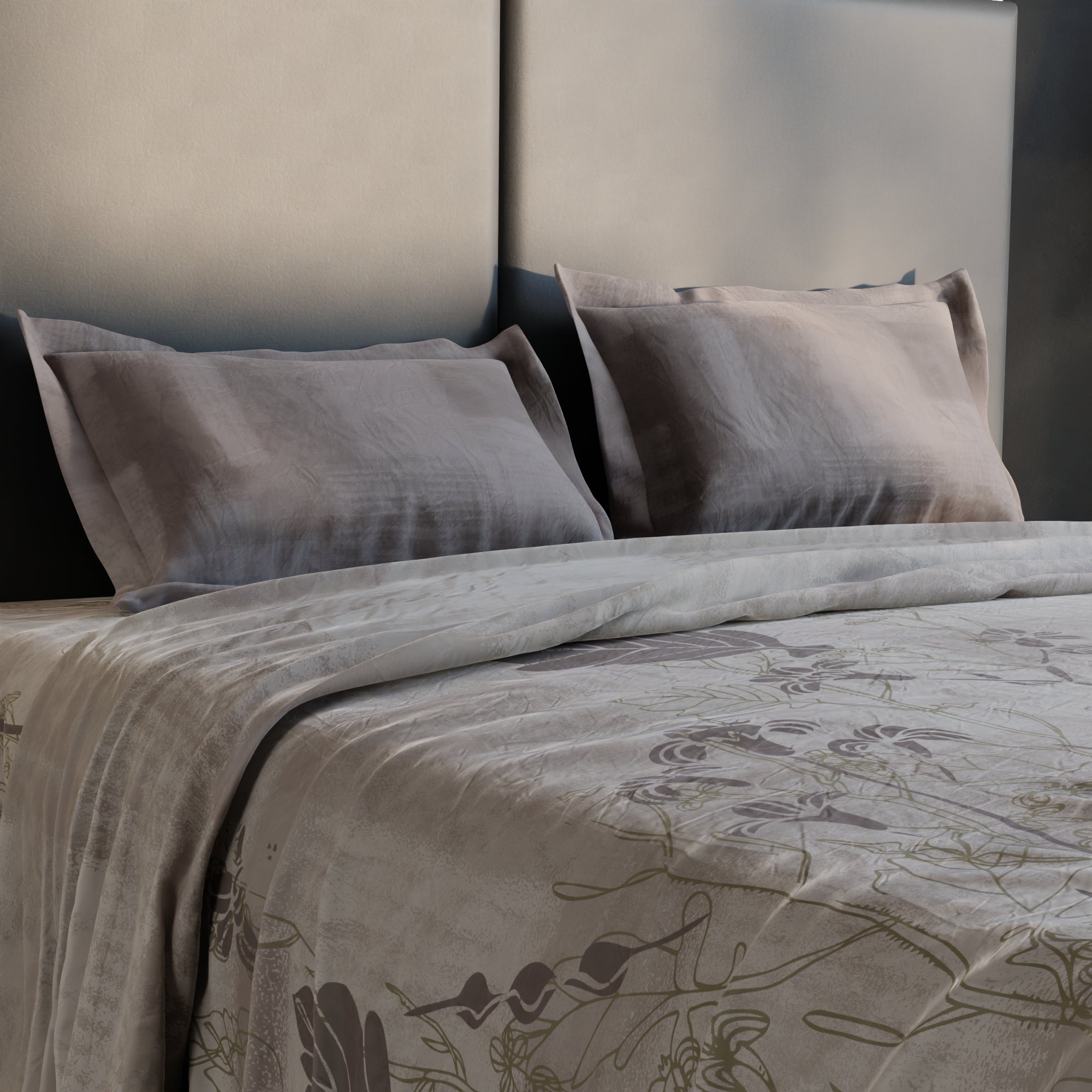 Hazel Ivy 100% Cotton Bedsheet Set