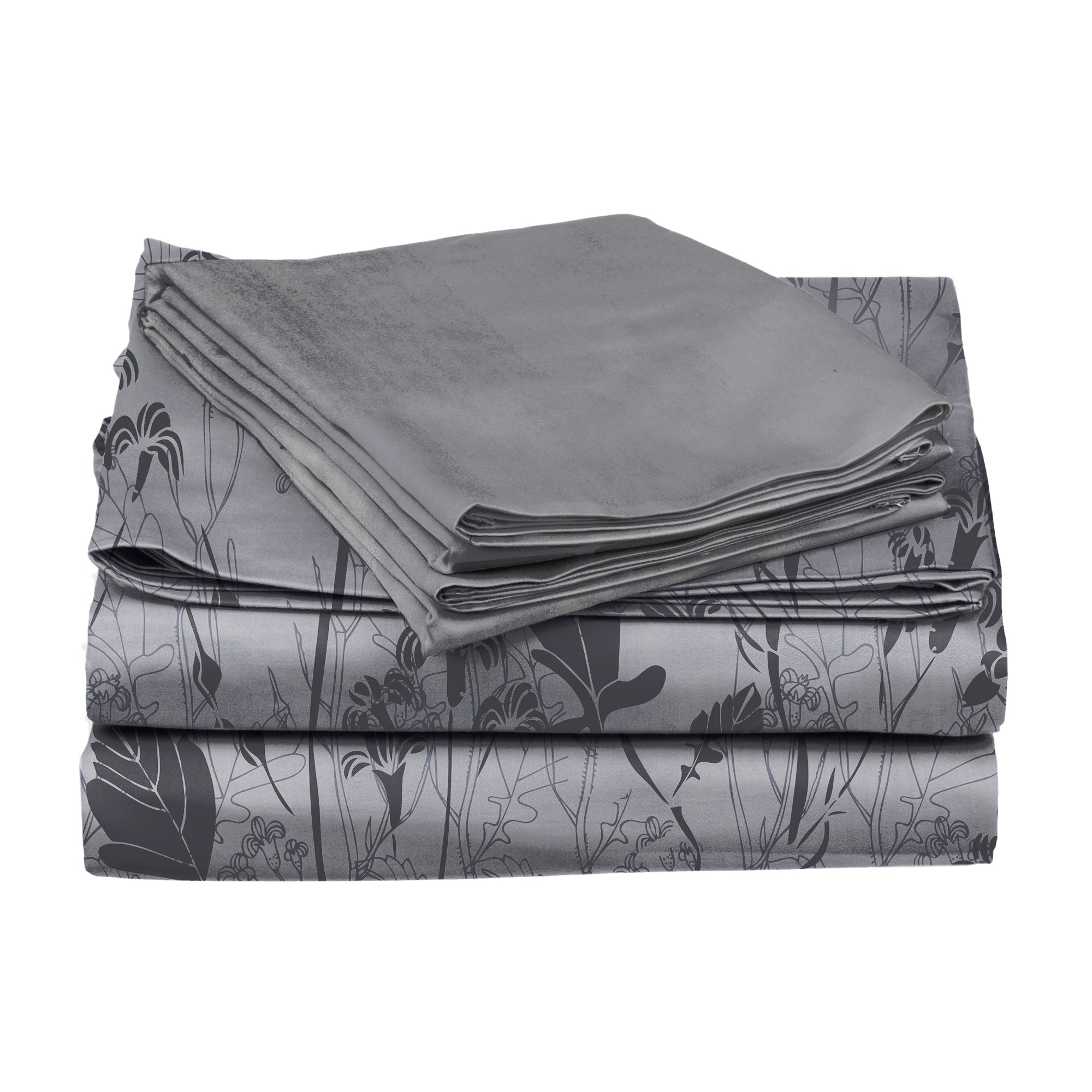Mist Ivy 100% Cotton Bedsheet Set