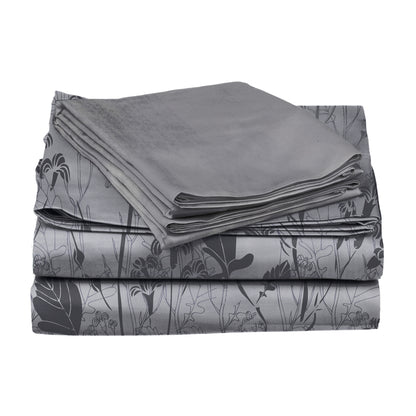 Mist Ivy 100% Cotton Bedsheet Set