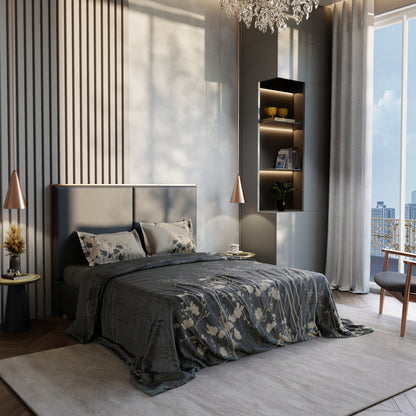 Truffle Canopy 100% Cotton Bedsheet Set