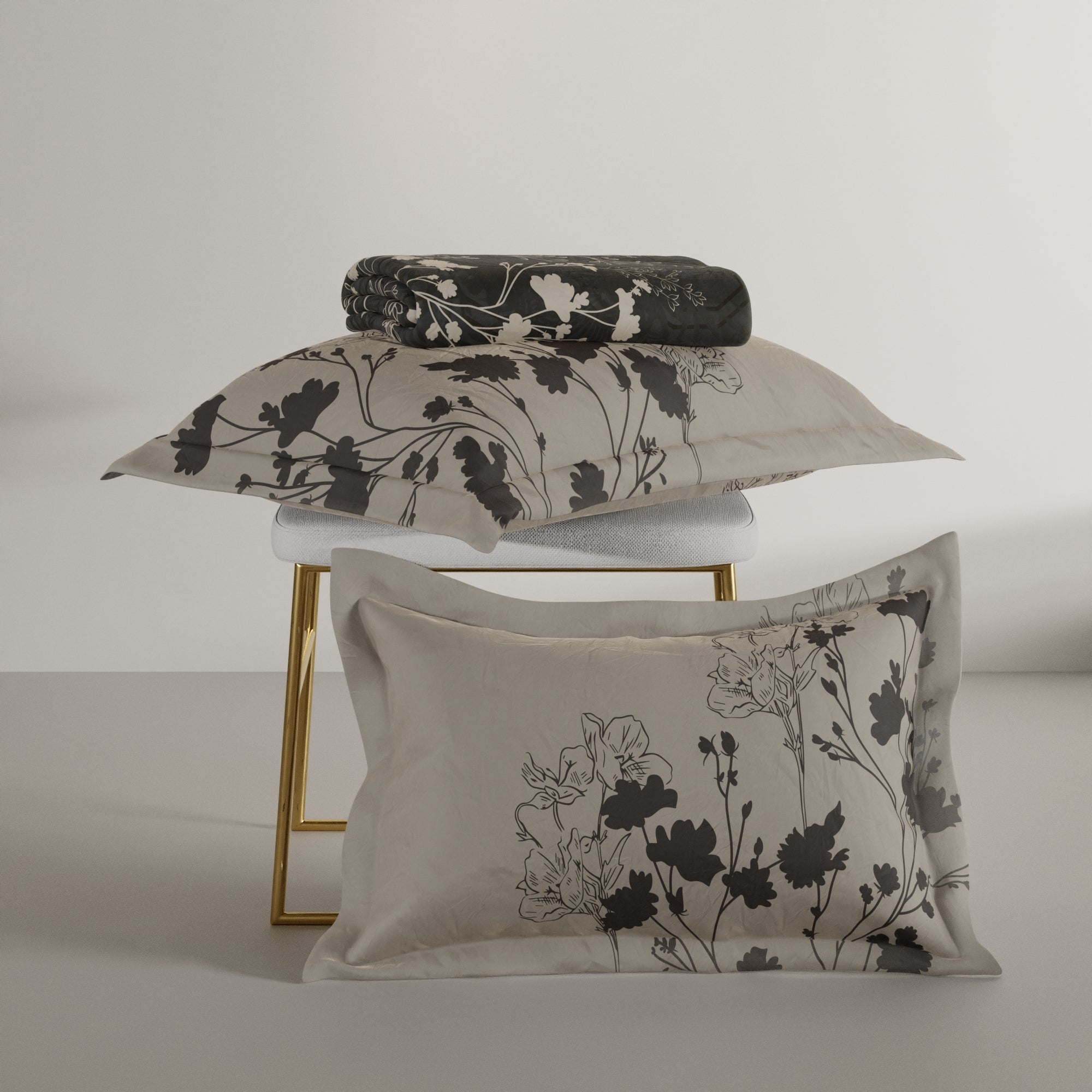 Truffle Canopy 100% Cotton Bedsheet Set