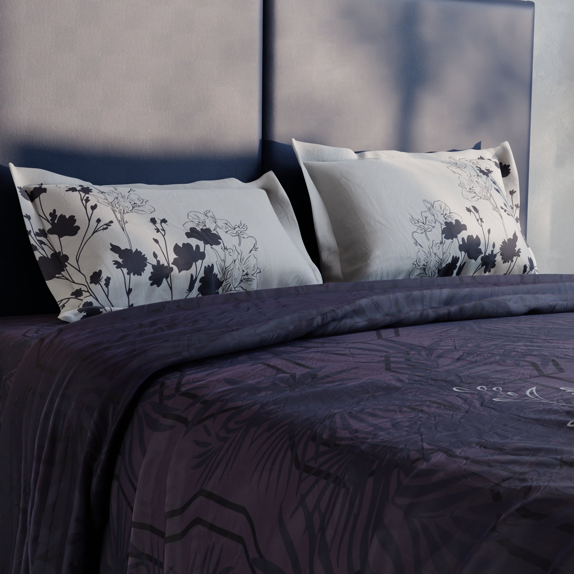 Orchid Canopy 100% Cotton Bedsheet Set