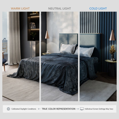 Blue Patina 100% Cotton Bedsheet Set