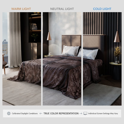 Cocoa Patina 100% Cotton Bedsheet Set