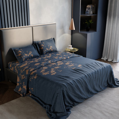 Seine Shade 100% Cotton Bedsheet Set