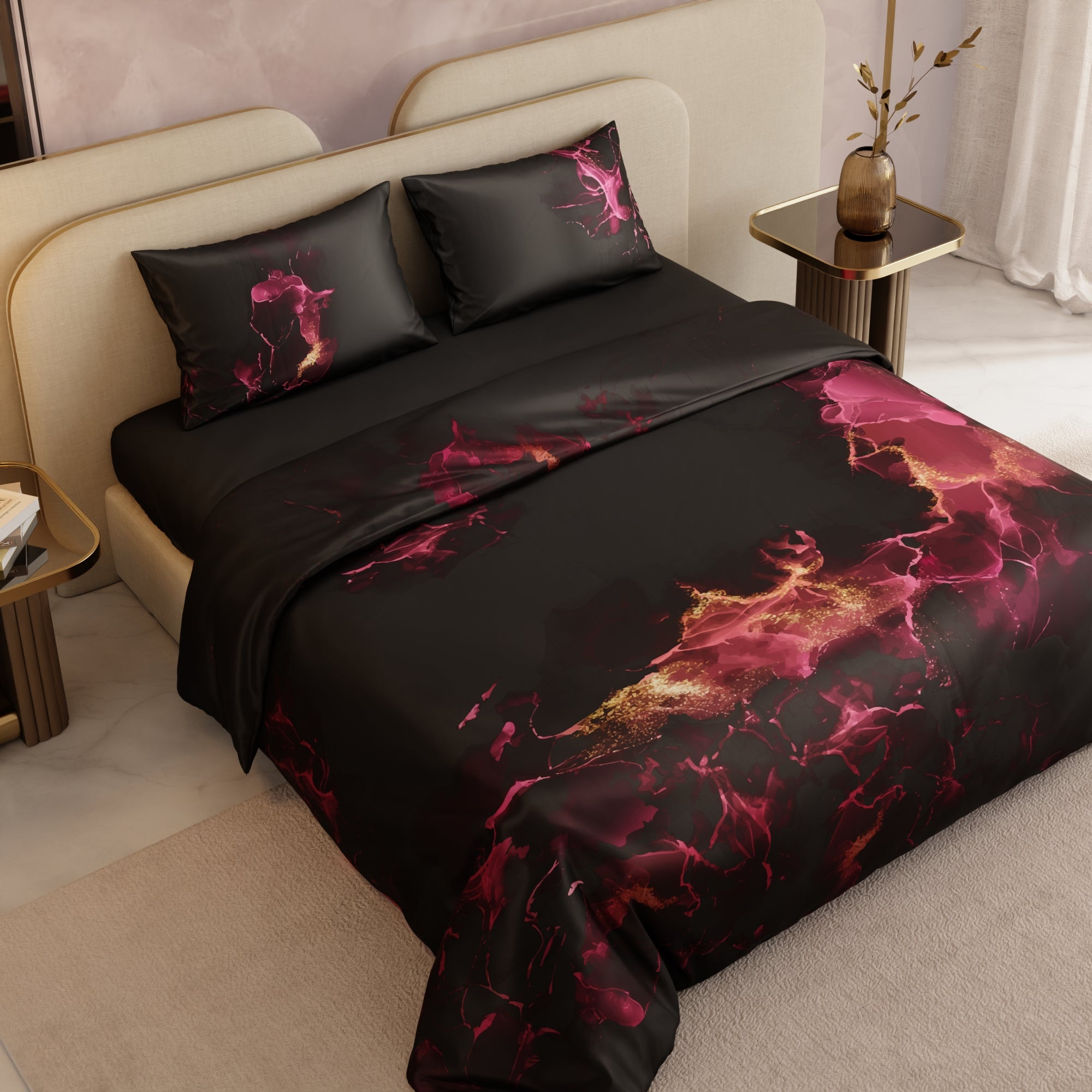 Shadows of the Flame Bed in a Bag