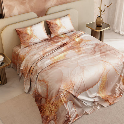 Serenade in Champagne Bedsheet Set
