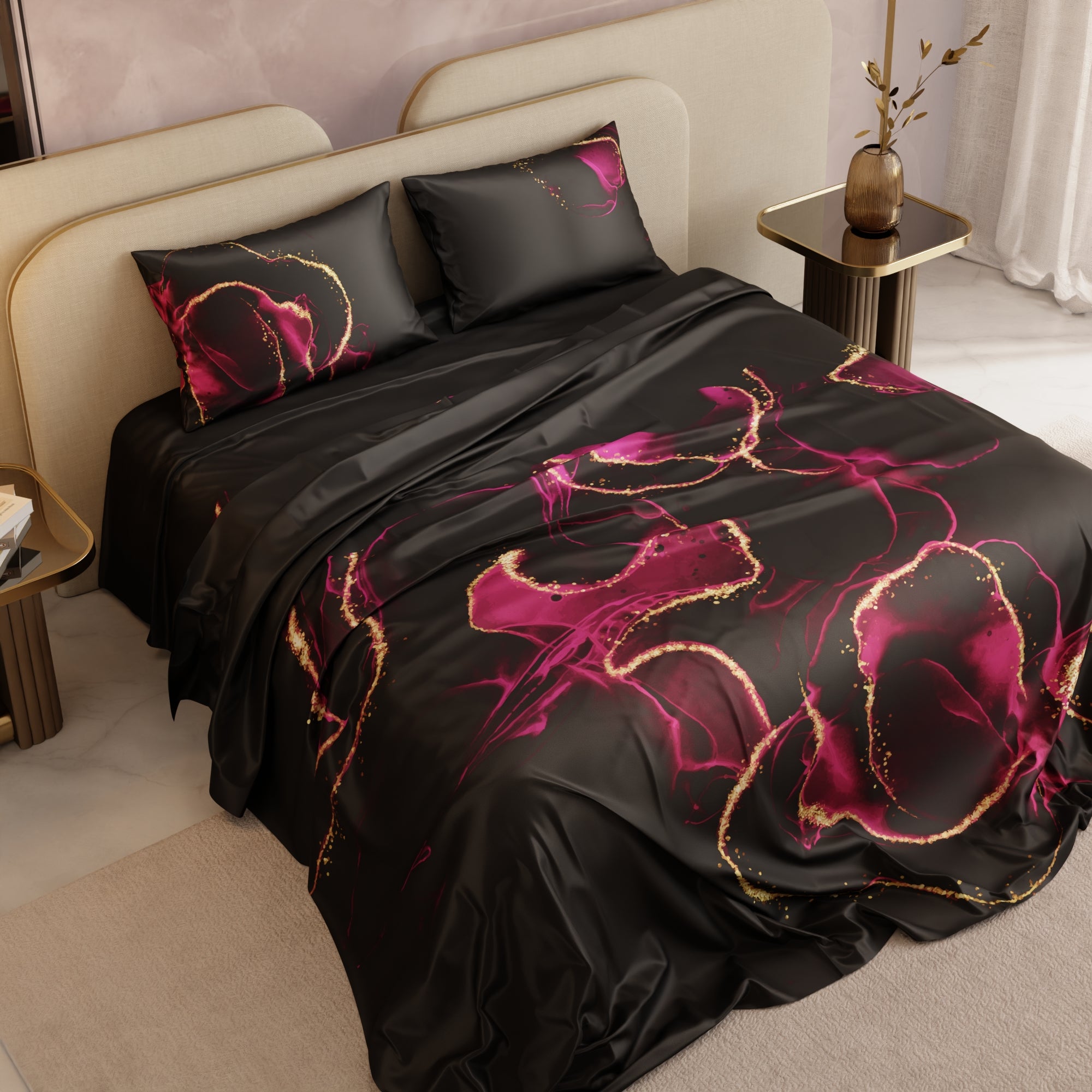 Bloom of Eternity King Bedsheet Set