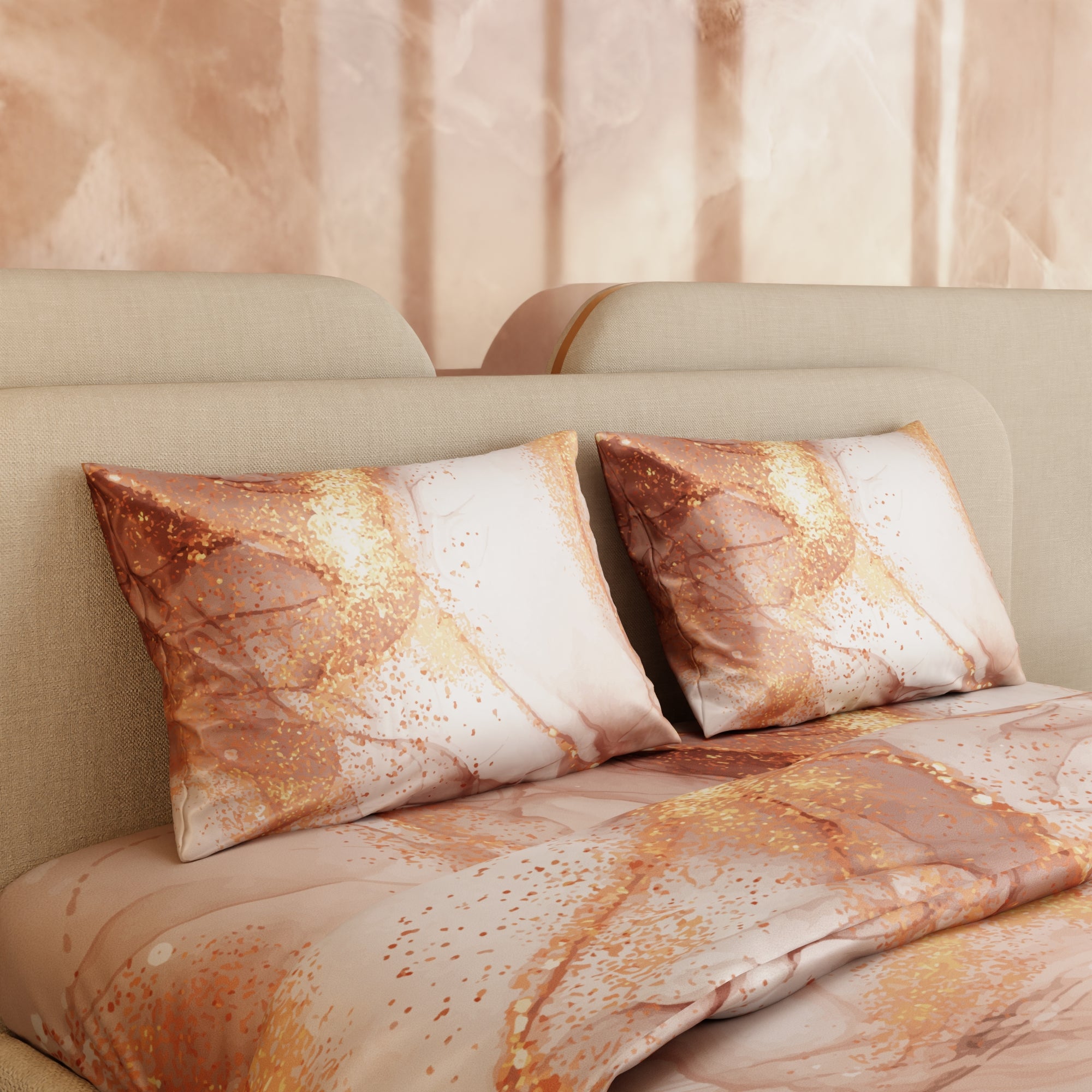 Serenade in Champagne Comforter