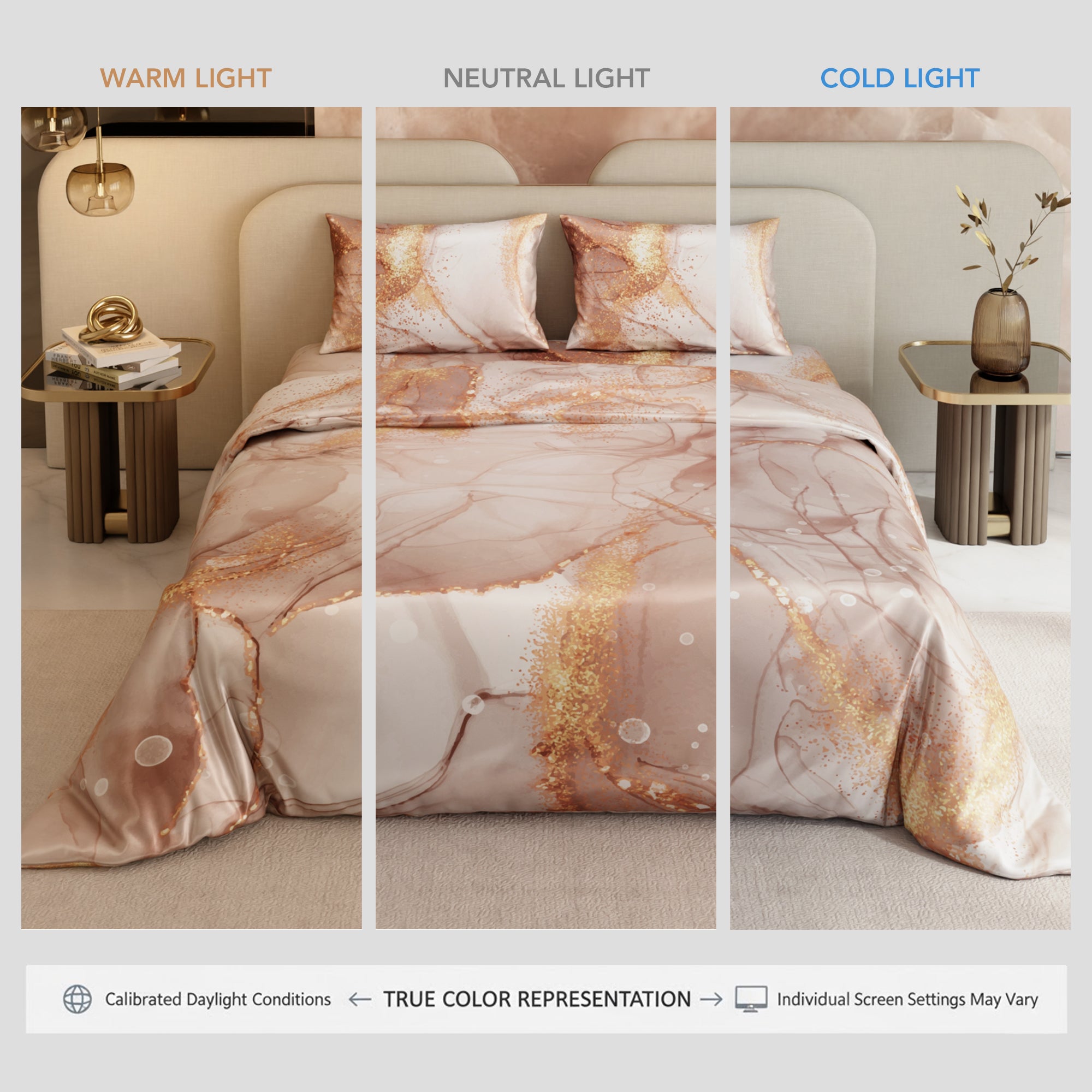 Serenade in Champagne Comforter