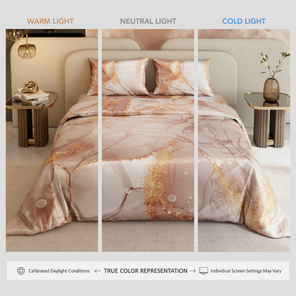 Serenade in Champagne Comforter