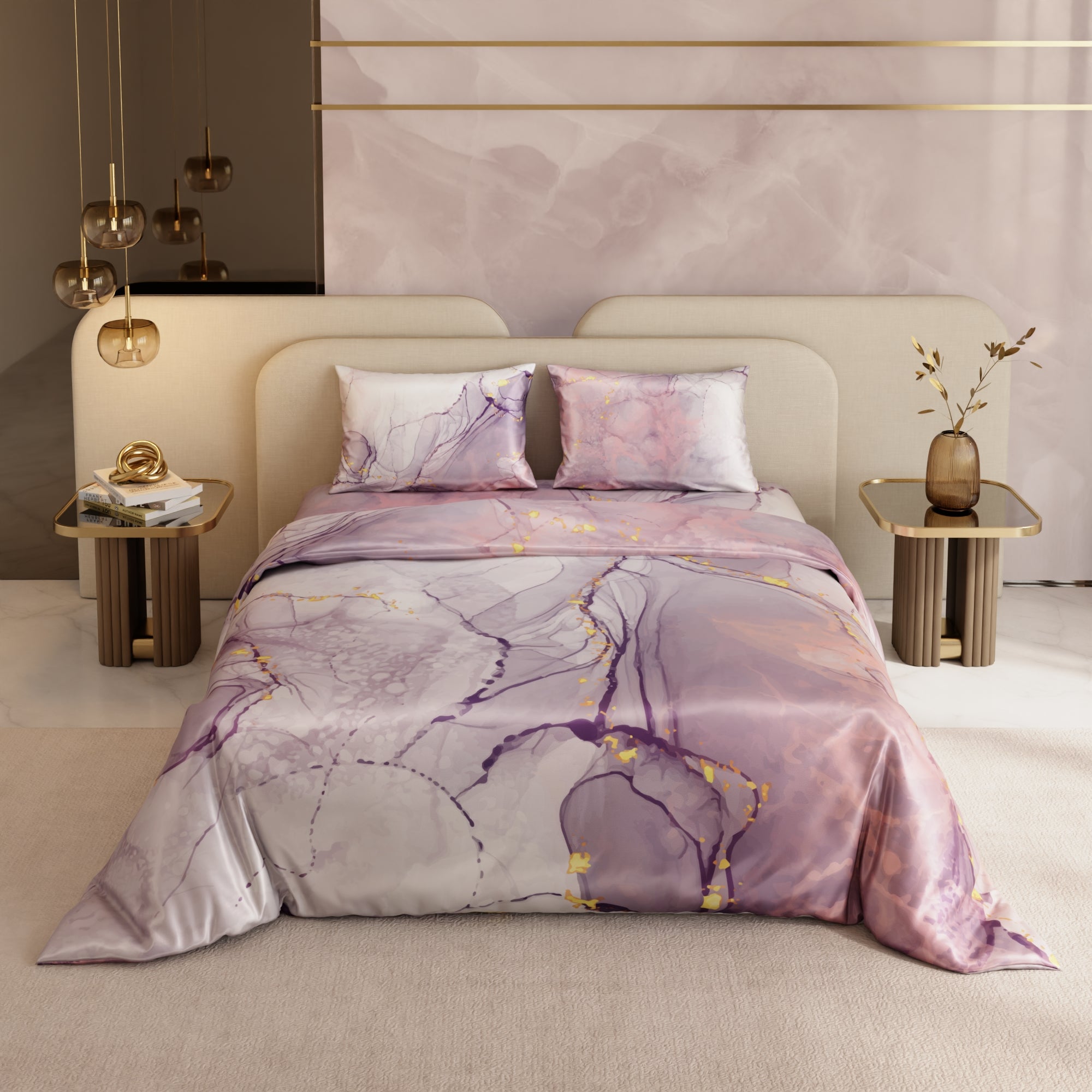 Beneath Lavender Skies Comforter