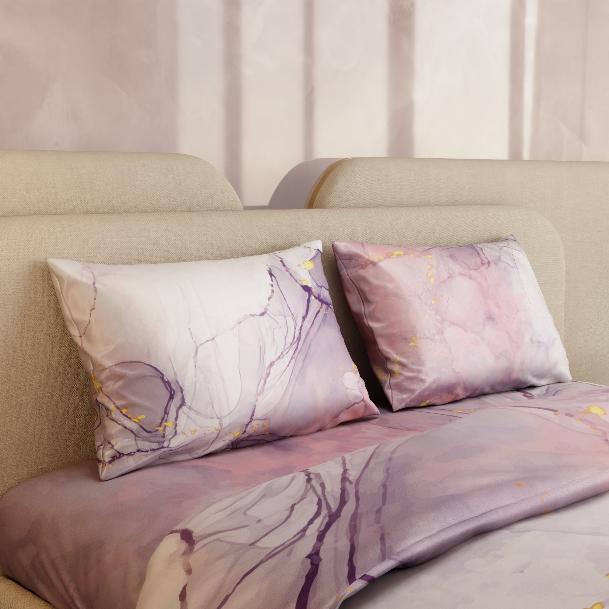 Beneath Lavender Skies Comforter