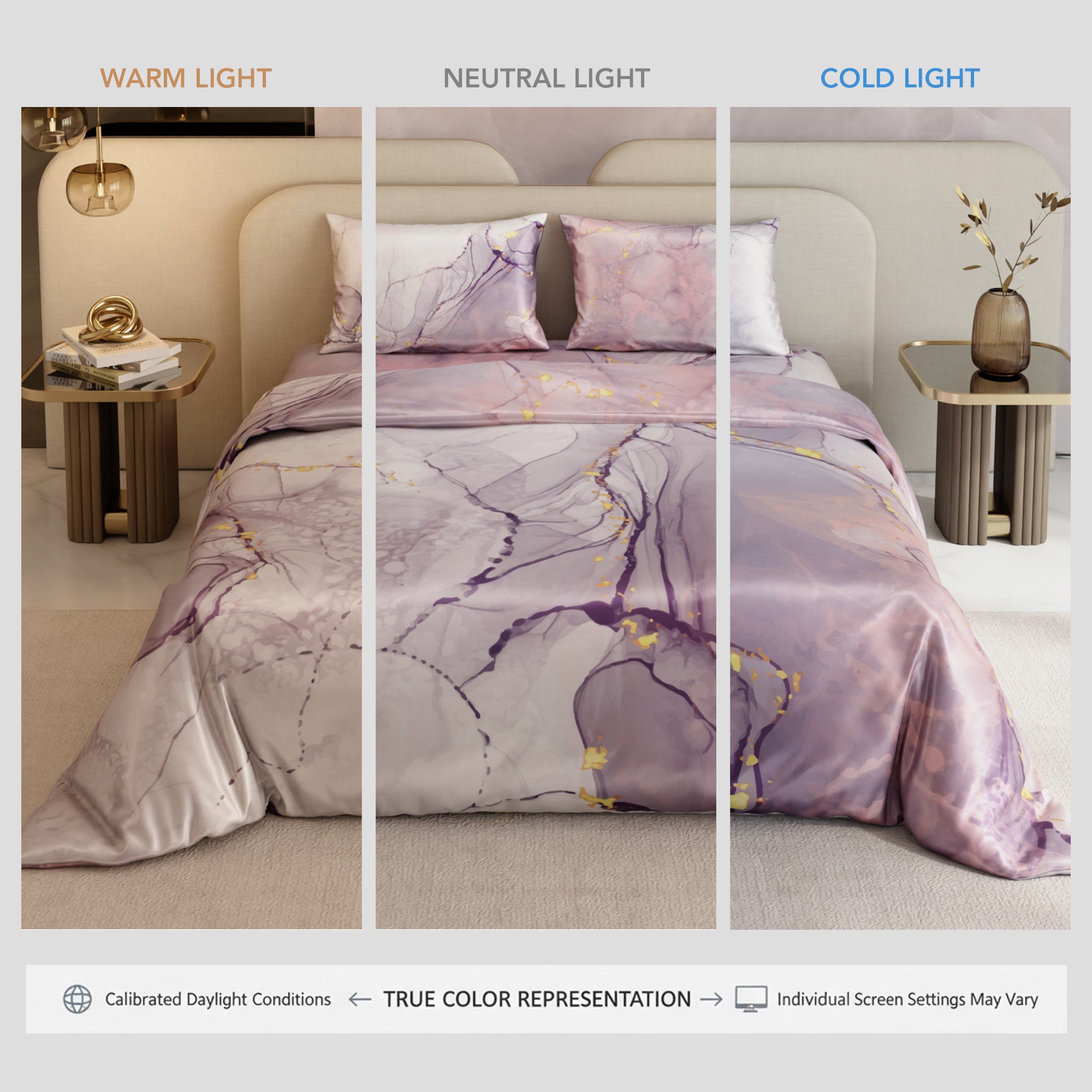 Beneath Lavender Skies Comforter