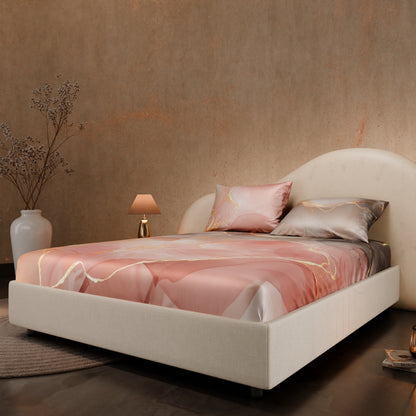 Dawn’s Brushstroke Fitted Bedsheet Set