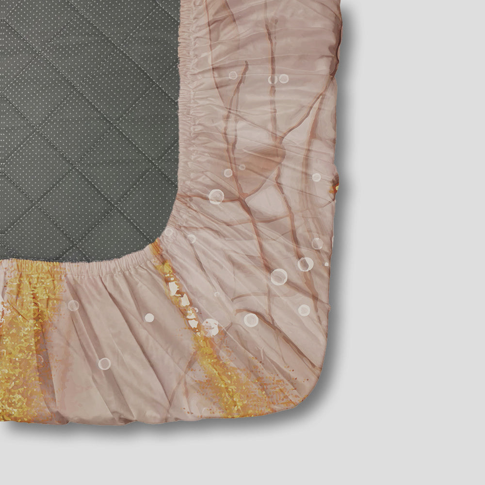 Serenade in Champagne Fitted Bedsheet Set