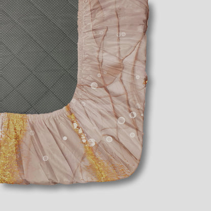 Serenade in Champagne Fitted Bedsheet Set