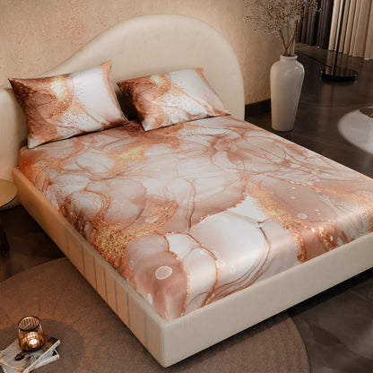 Serenade in Champagne Fitted Bedsheet Set