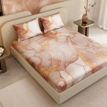 Serenade in Champagne Fitted Bedsheet Set