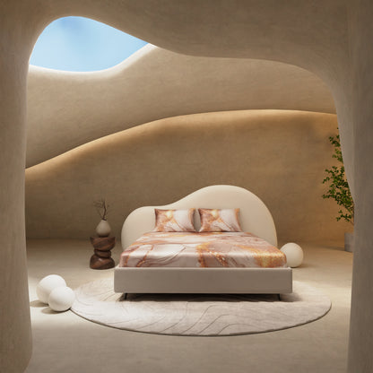 Serenade in Champagne Fitted Bedsheet Set