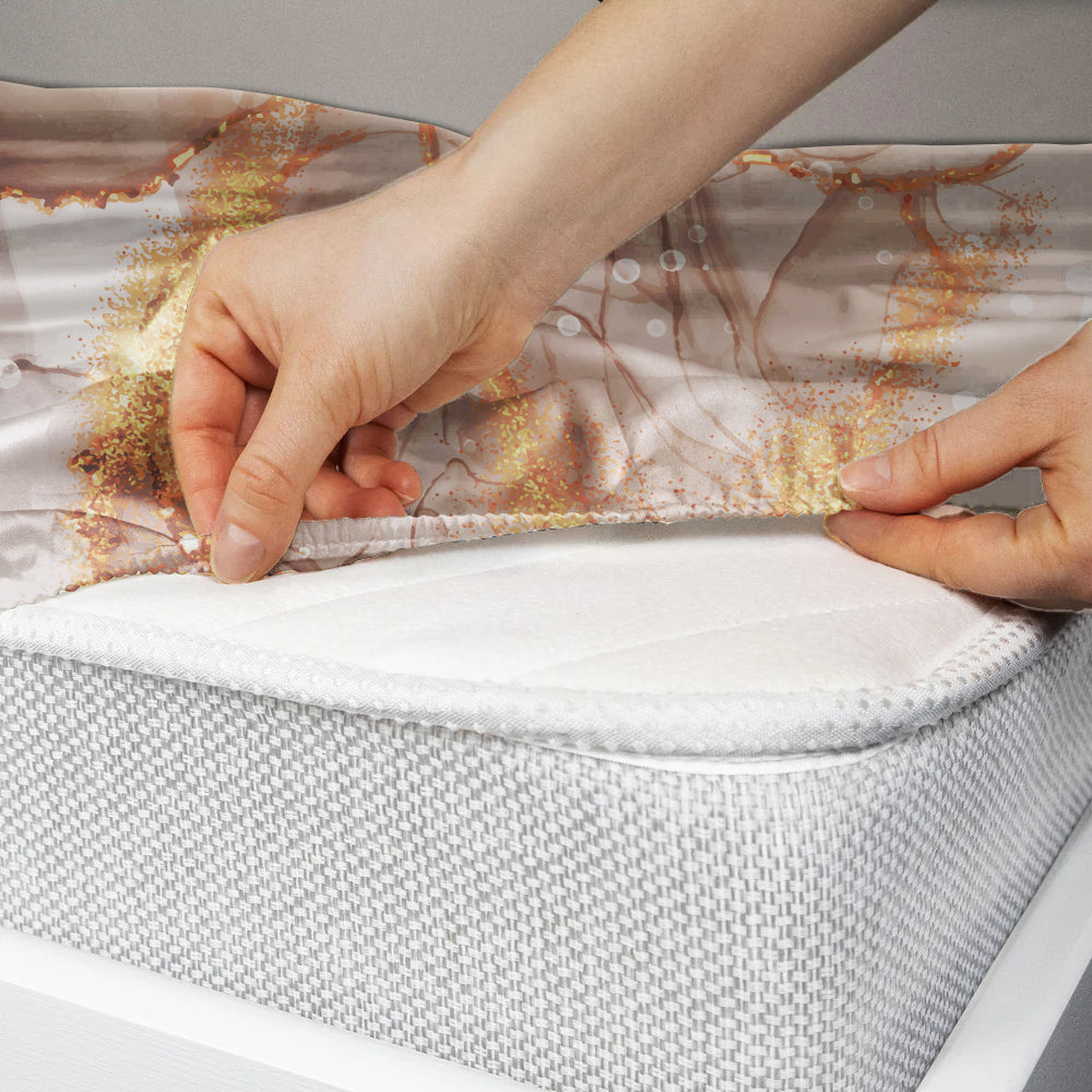 Serenade in Champagne Fitted Bedsheet Set