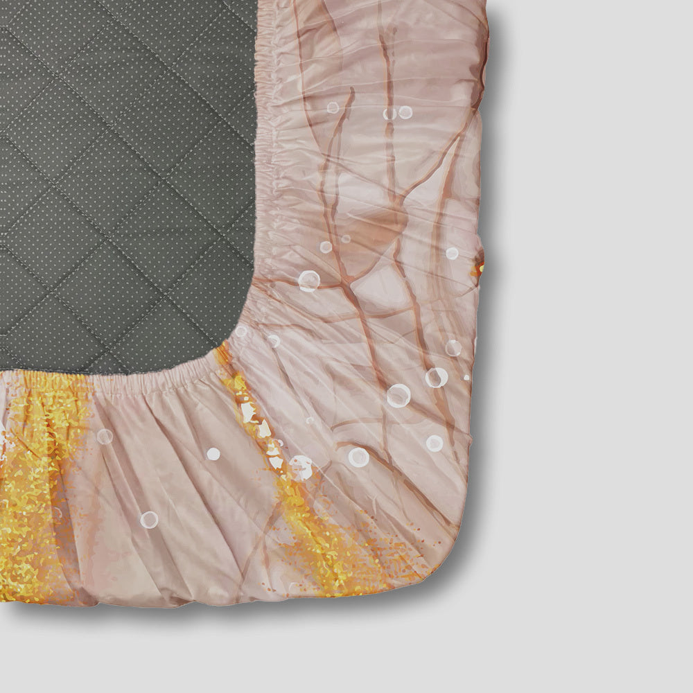 Serenade in Champagne Fitted Bedsheet Set