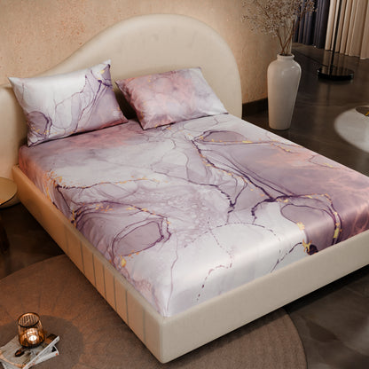 Beneath Lavender Skies Fitted Bedsheet Set