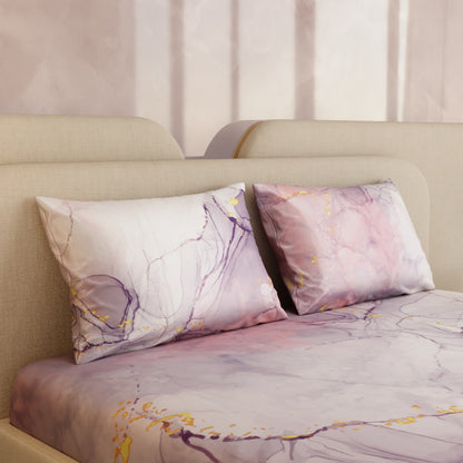 Beneath Lavender Skies Fitted Bedsheet Set