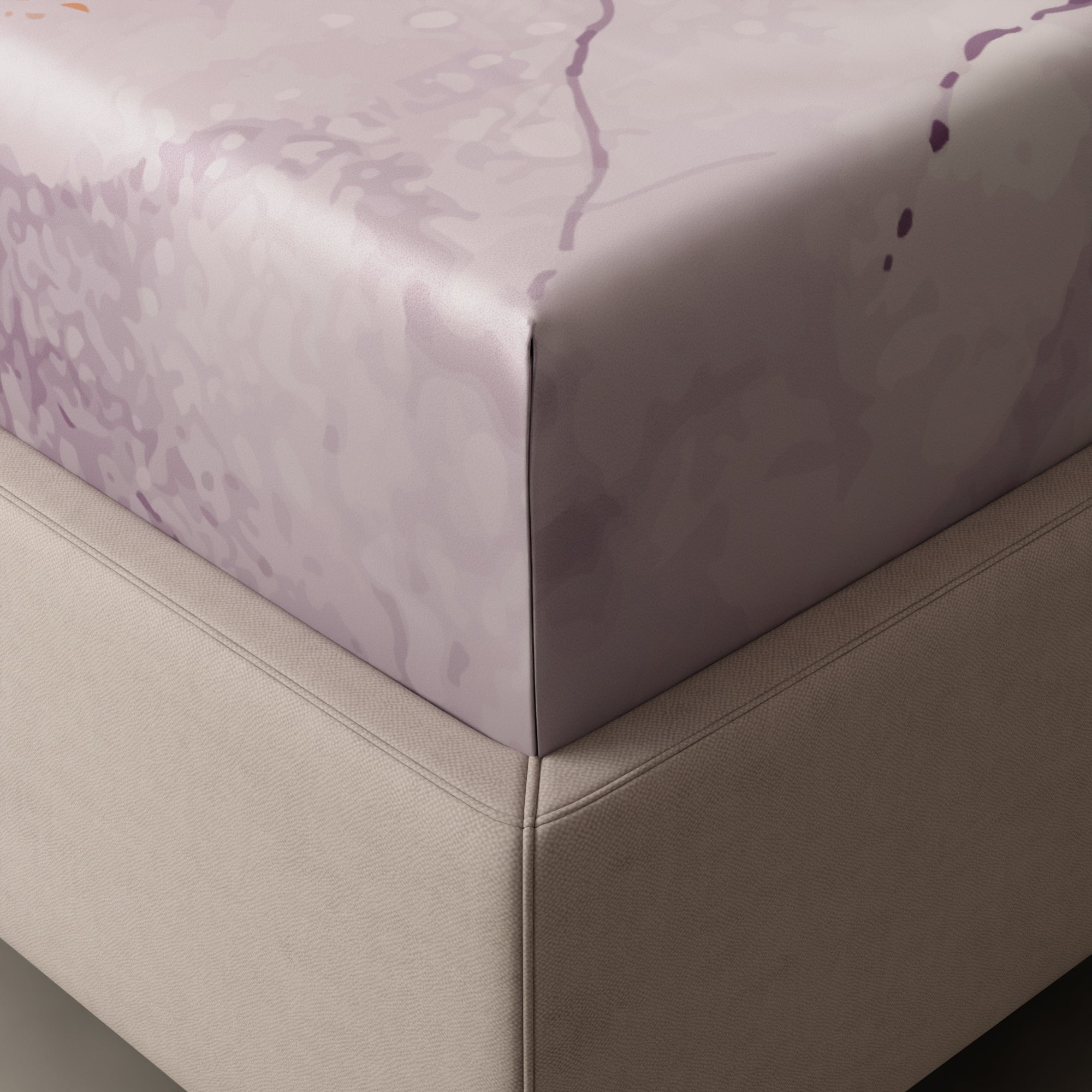 Beneath Lavender Skies Fitted Bedsheet Set