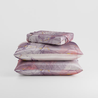Beneath Lavender Skies Fitted Bedsheet Set