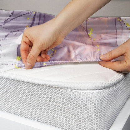 Beneath Lavender Skies Fitted Bedsheet Set