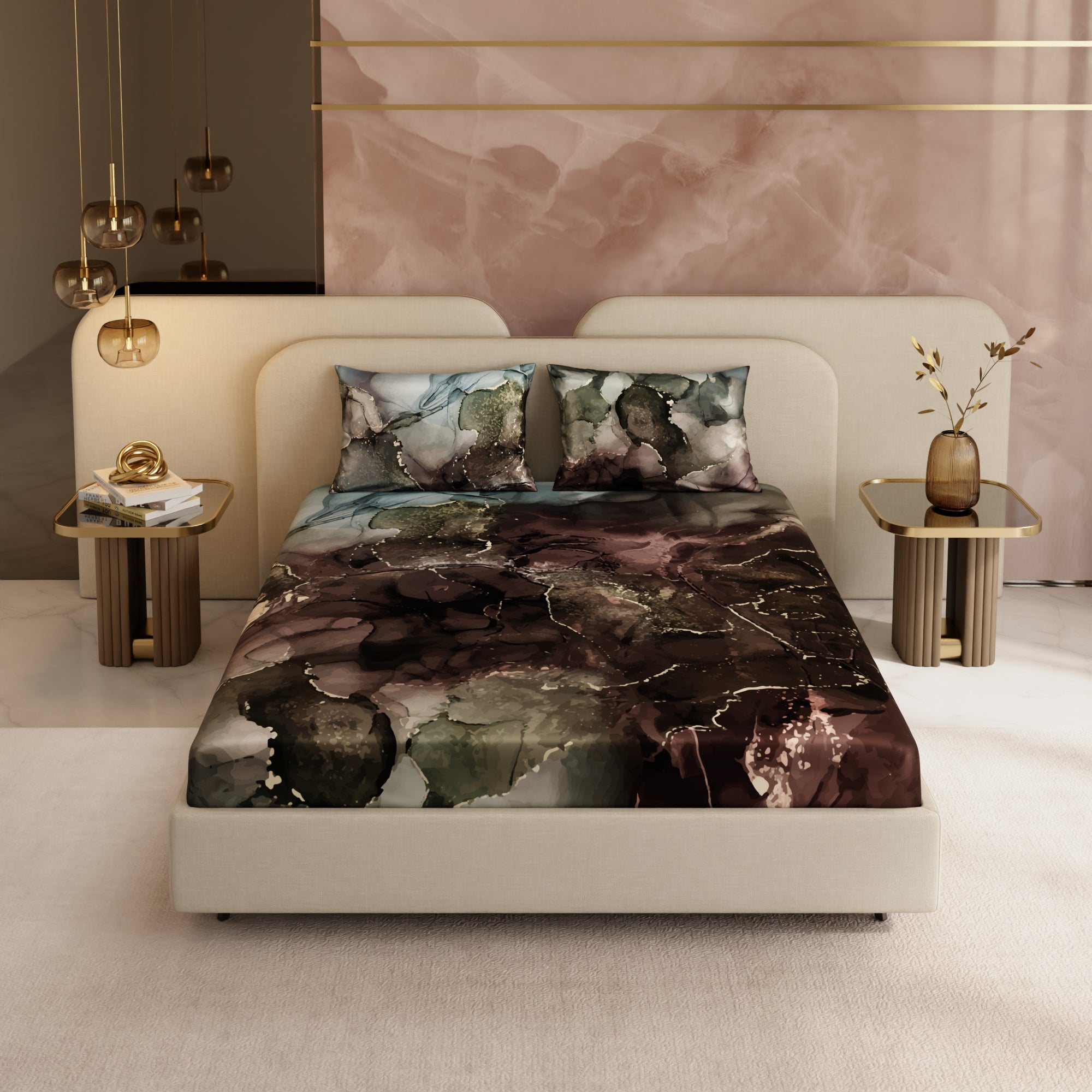 Dance of the Forest Fitted Bedsheet Set
