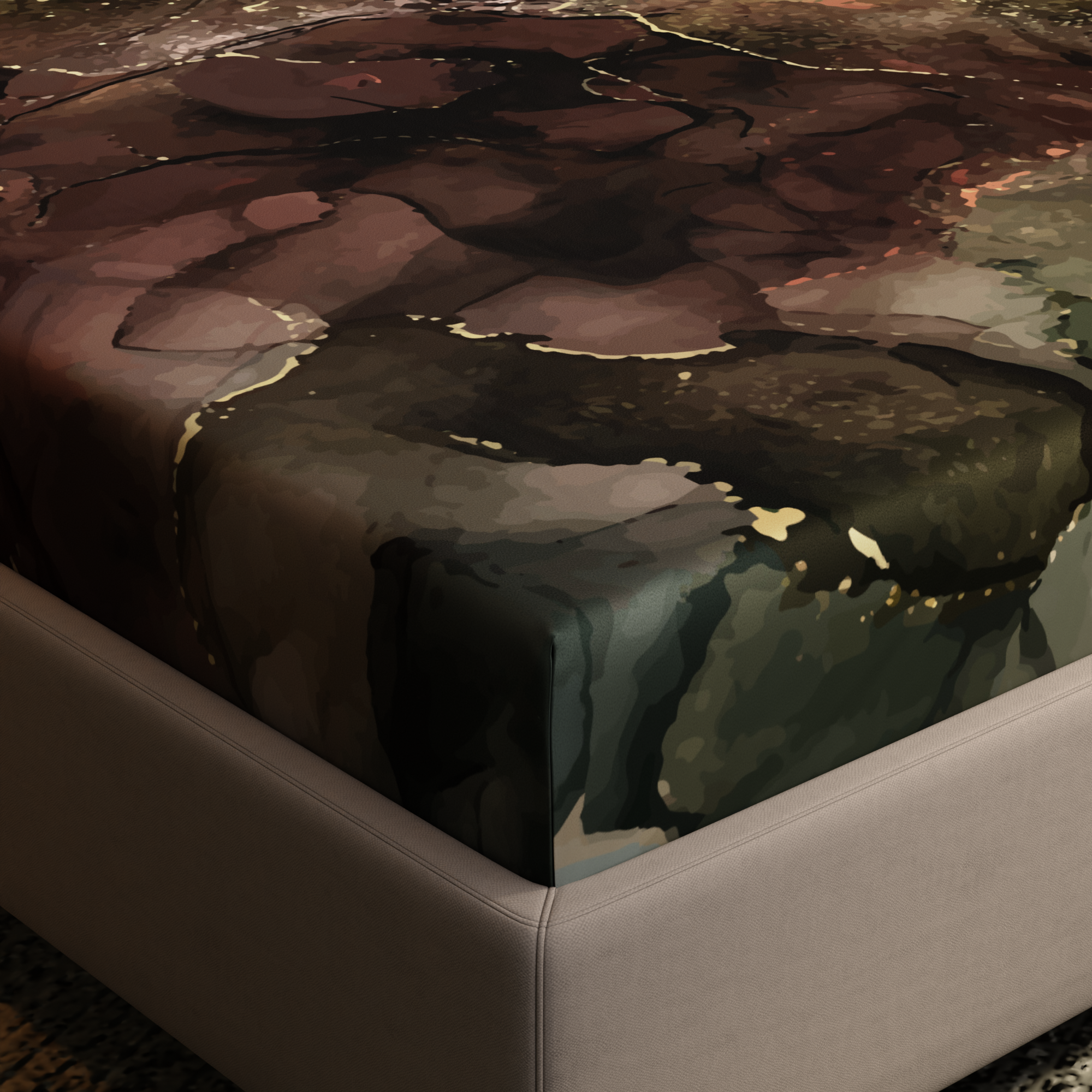 Dance of the Forest Fitted Bedsheet Set