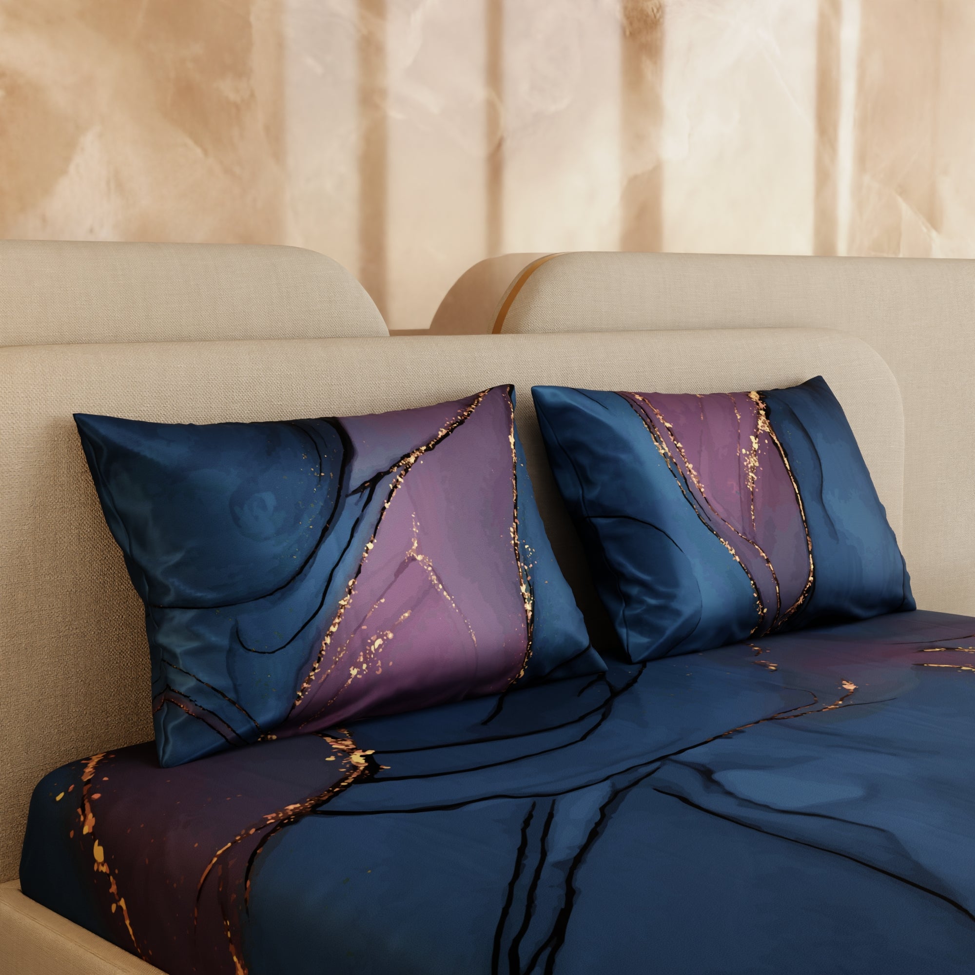 Whispers of the Cosmos Fitted Bedsheet Set