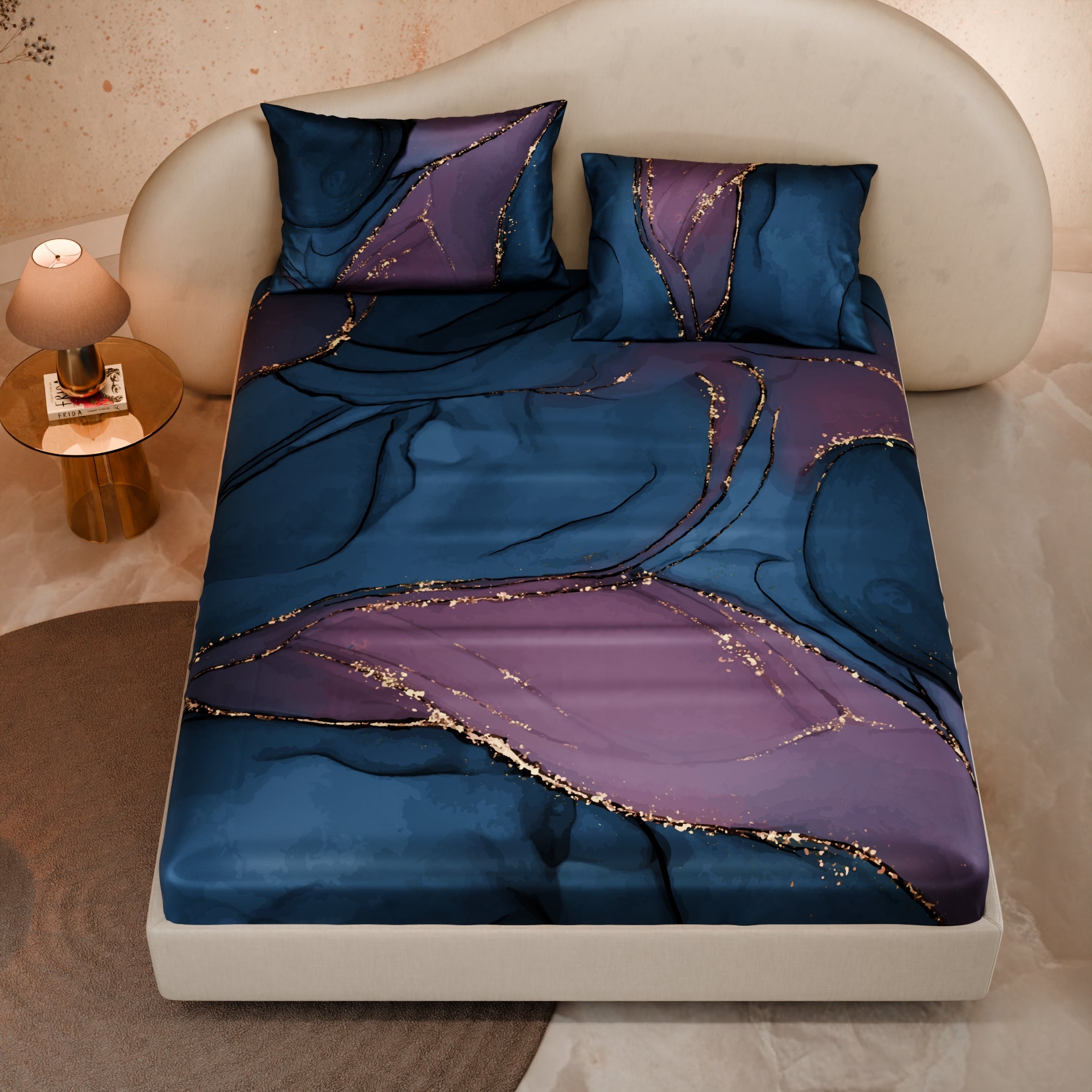 Whispers of the Cosmos Fitted Bedsheet Set